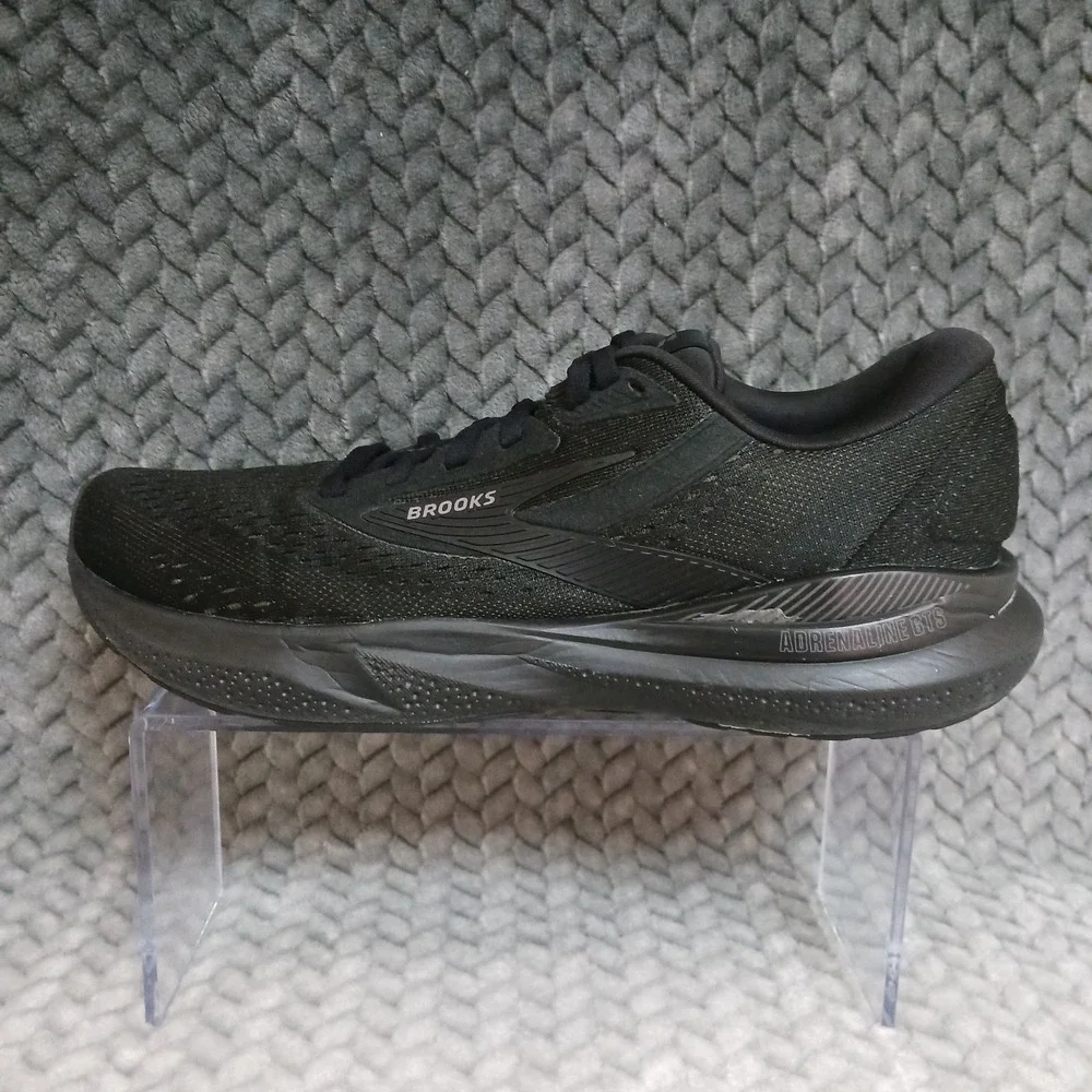 Brooks Adrenaline GTS 24 Black Ebony Women's Walking Running Shoes Size 9.5
